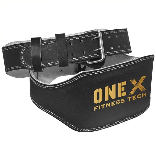 Leather weight lifting - weight, belt
