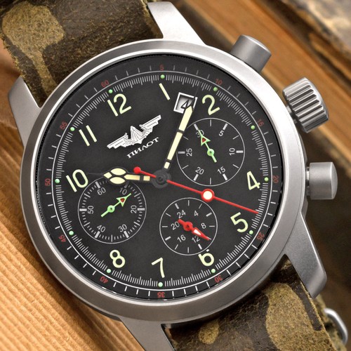 Men watch pilot chronograph - pilot,