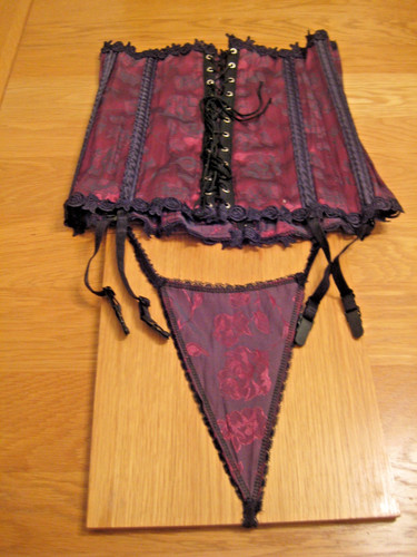 Vintage style wapie suspender - vintage,