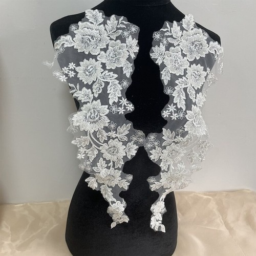 Ivory alencon beads bridal - ivory,
