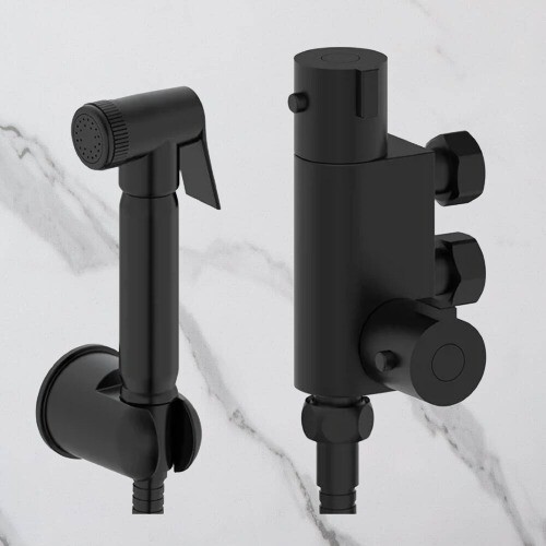 Douche bidet shattaff black - bidet,