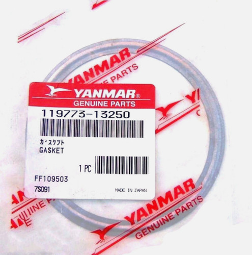 Yanmar exhaust elbow - exhaust, gasket