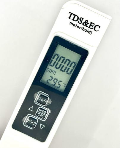 Tds meter pure water ppm - tds,