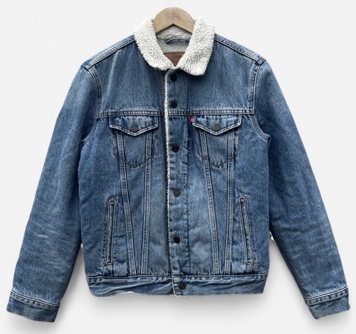 Levi men light blue denim - men's,