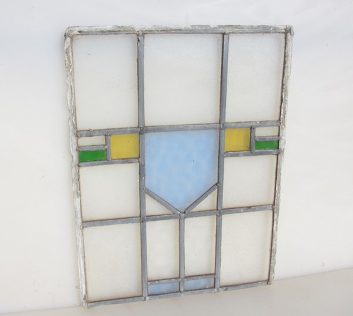 Antique stained glass window - stained,