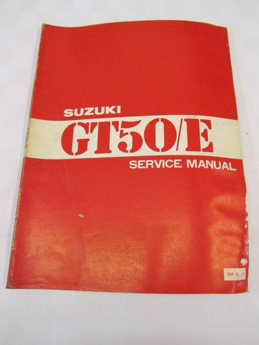 Suzuki gt50 gt50e - suzuki,