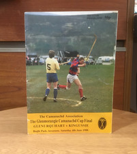 GLENURQUHART v. KINGGUSSIE SHINTY CUP FINAL 1988 PROGRAMME