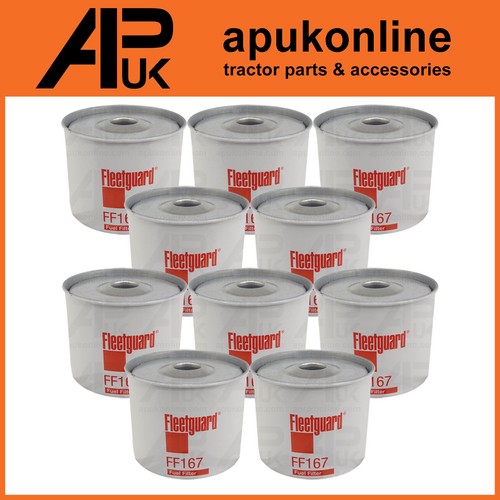 10x fleetguard fuel filter - 10x,