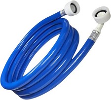 Washing Machine Dishwasher Blue Cold Water Fill Inlet Pipe Feed Hose 3.5M Metre