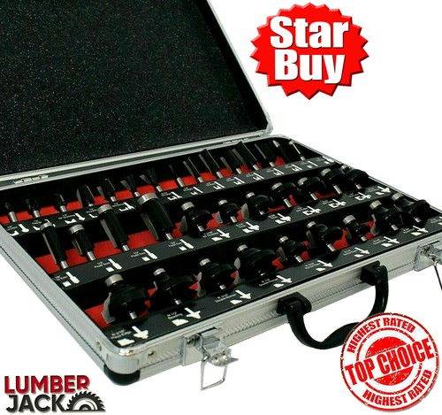 Router bit set - bit, shank