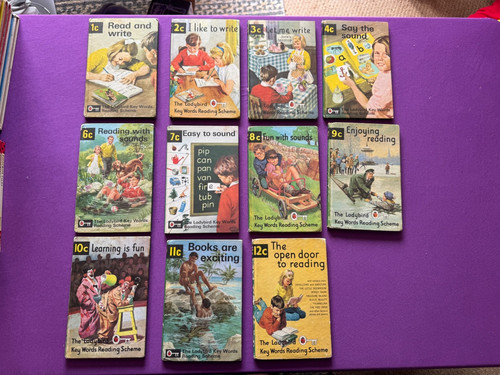 Vintage ladybird key words - ladybird,