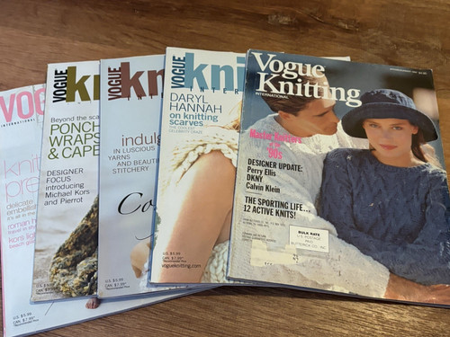 Lot vogue knitting - x, 5