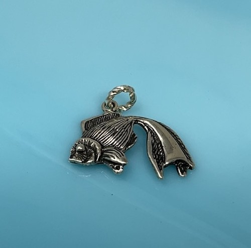 Sterling silver goldfish fancy - sterling,