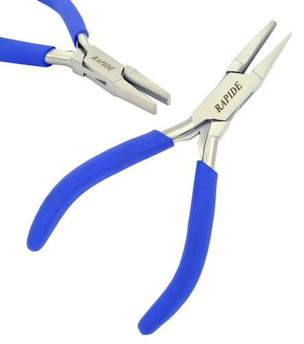 Flat half round nose jaws - half,