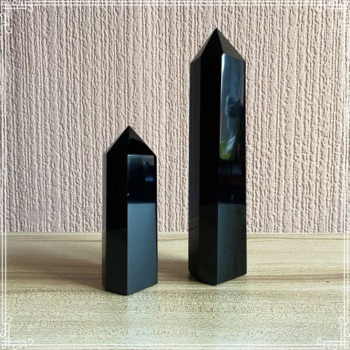 Obsidian black mirror scrying - mirror,
