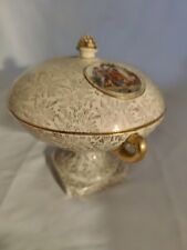 Beautiful Gold Empire Ware Bon Bon Dish Urn Bowl