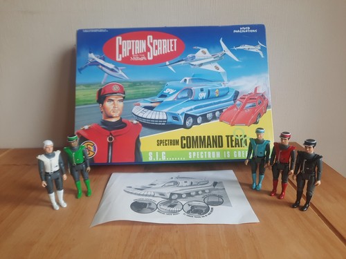 Captain scarlet boxed - captain,