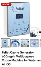 Fellat Ozone Generator 600mg/h Multipurpose Ozone Machine for Water and Air O3