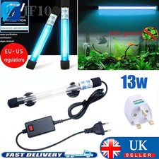 13W UV Steriliser Light Lamp for Aquarium Tank Clarifier Submersible Ultraviolet