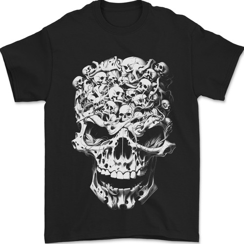 Skull made skulls - made,
