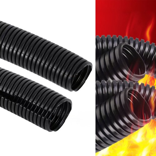 Conduit corrugated black - conduit,