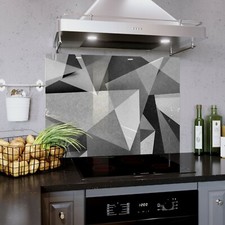 Glass Splashback Kitchen Tile
