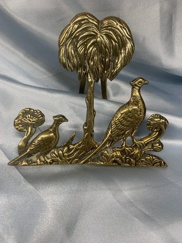Vintage brass door - , knocker