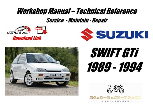 Suzuki swift gti - suzuki, service