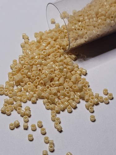 Beige miyuki delica beads - miyuki,