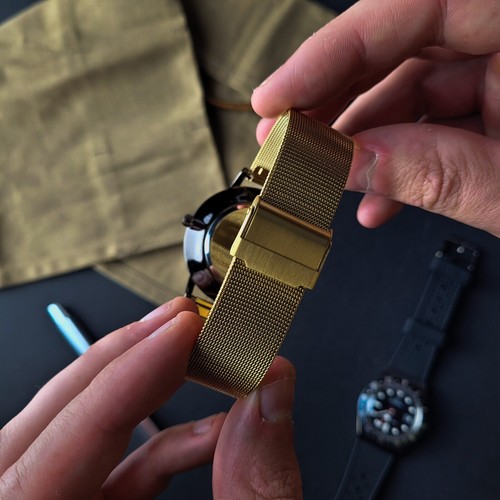 Ultra fine gold milanese - ultra, mesh