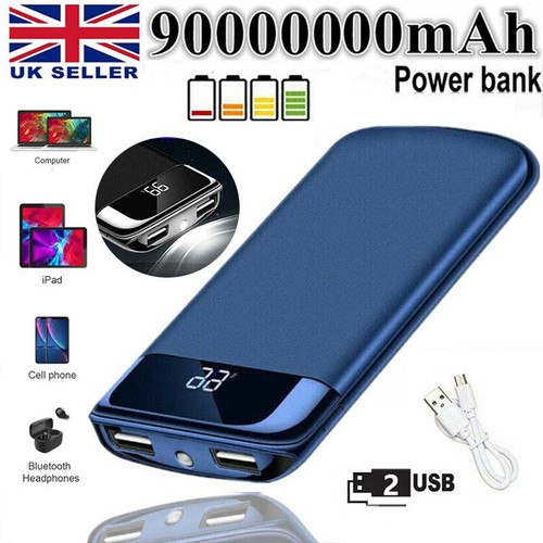 9000000mah power bank portable - bank,