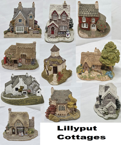 Lilliput lane cottages - cottages, village