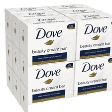 Dove Original Beauty Cream Bar Soap 90g x 12 Pack | Deep Moisture for Soft Skin