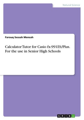 Calculator tutor for - for, casio