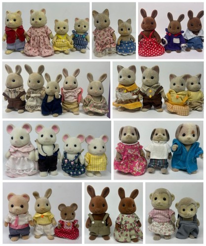 Sylvanian families figures - families,
