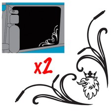 Scania Griffin Truck Cab Side Window Decal Stickers Multi-fit Bulrush