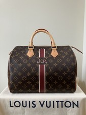 Authentic LOUIS VUITTON Speedy 30 “MON MONOGRAM” Personalised Bag ✨IMMACULATE✨
