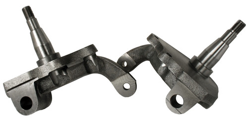 Dropped spindles disc - disc, brakes
