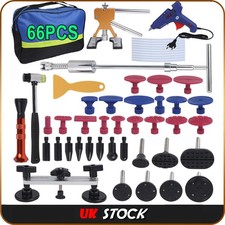 PDR Tools Car Paintless Kit Dent Puller Lifter Repair Removal Hail Tabs Glue Gun