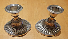 Pair of Silver Plated Falstaff