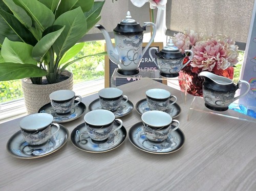 Vintage japanese dragon tea - japanese,