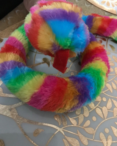 Fluffy multicolour soft - fluffy,