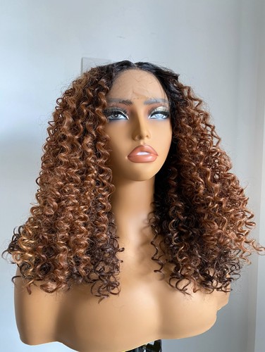 Human hair blend - curly, lace