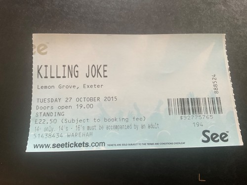 Killing joke used - killing,