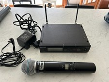 Shure SLX24 beta 58A wireless mic system P4 Frequency