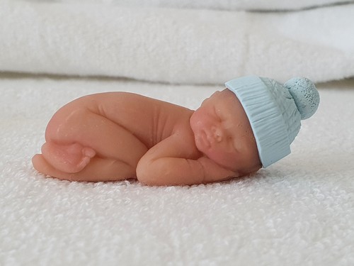 Ooak polymer clay baby - ooak,