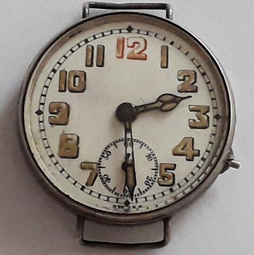 Ww1 silver cased - silver, trench