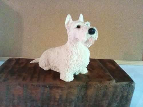 Scottish terrier sculpture - terrier, in