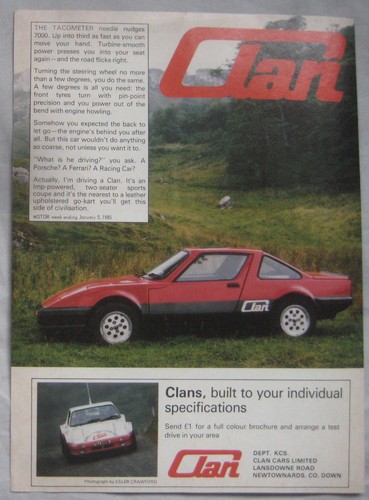 1985 clan crusader original - crusader,