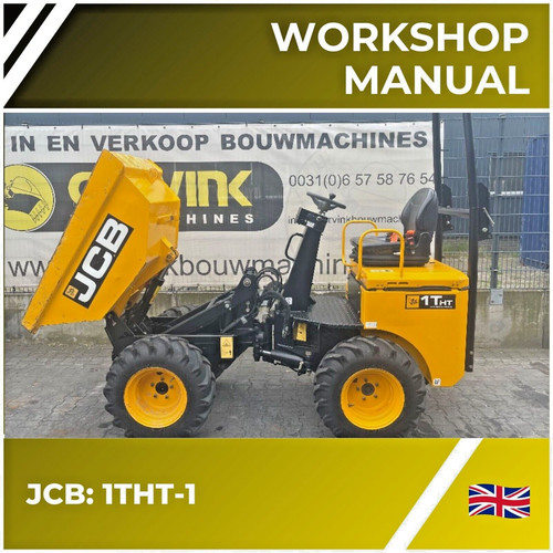 Jcb 1tht workshop manual - workshop,